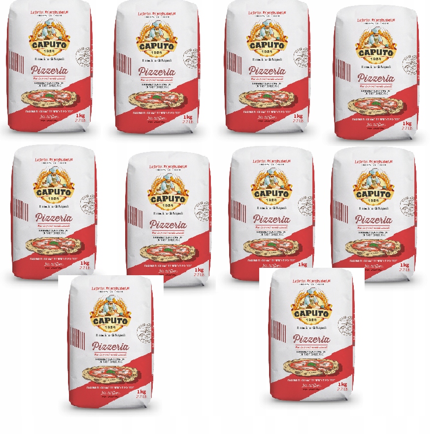 Levně 1X Pizzerie mouka sada 10x1 kg Caputo