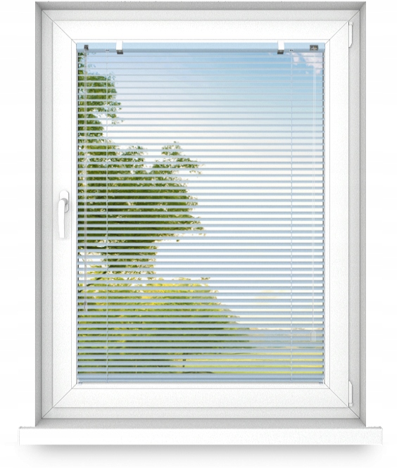 Hliníkové horizontální žaluzie 25 mm 100 x 30 cm Rozměr