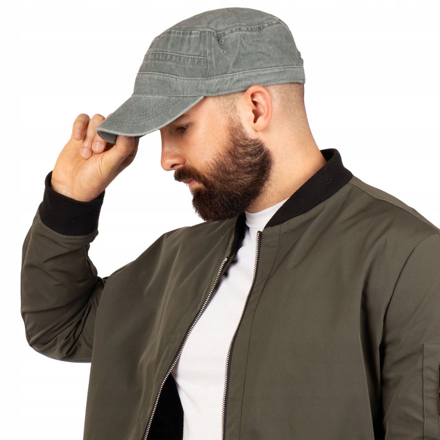 Alessio czapka z daszkiem zielony