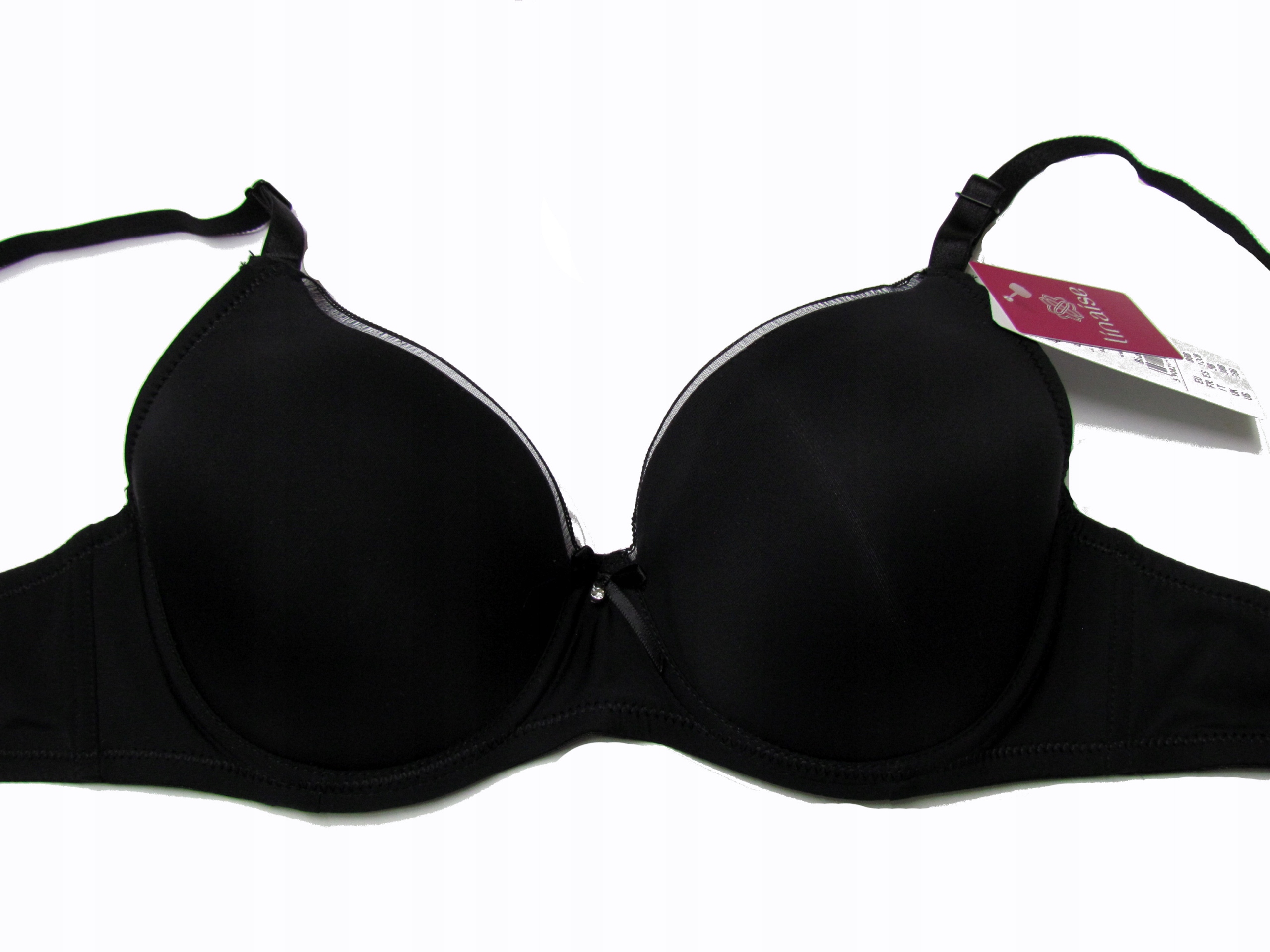 BIUSTONOSZ STANIK 85B czarny Linaise gładki NOWY! 12433474079 Allegro.pl