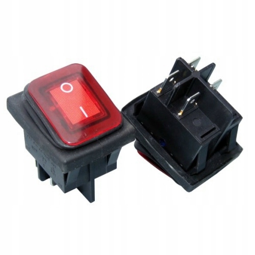 

KCD2 przełącznik 4pin 2poz 16A 250V wodoodporny
