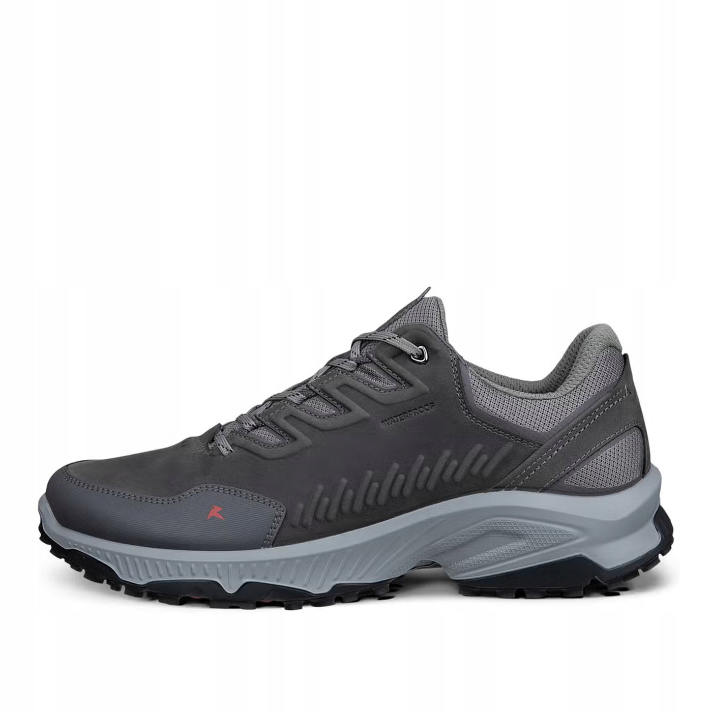 Buty Męskie Trekkingowe Ecco Receptor Xp Nubuk Oddychające Szare 42