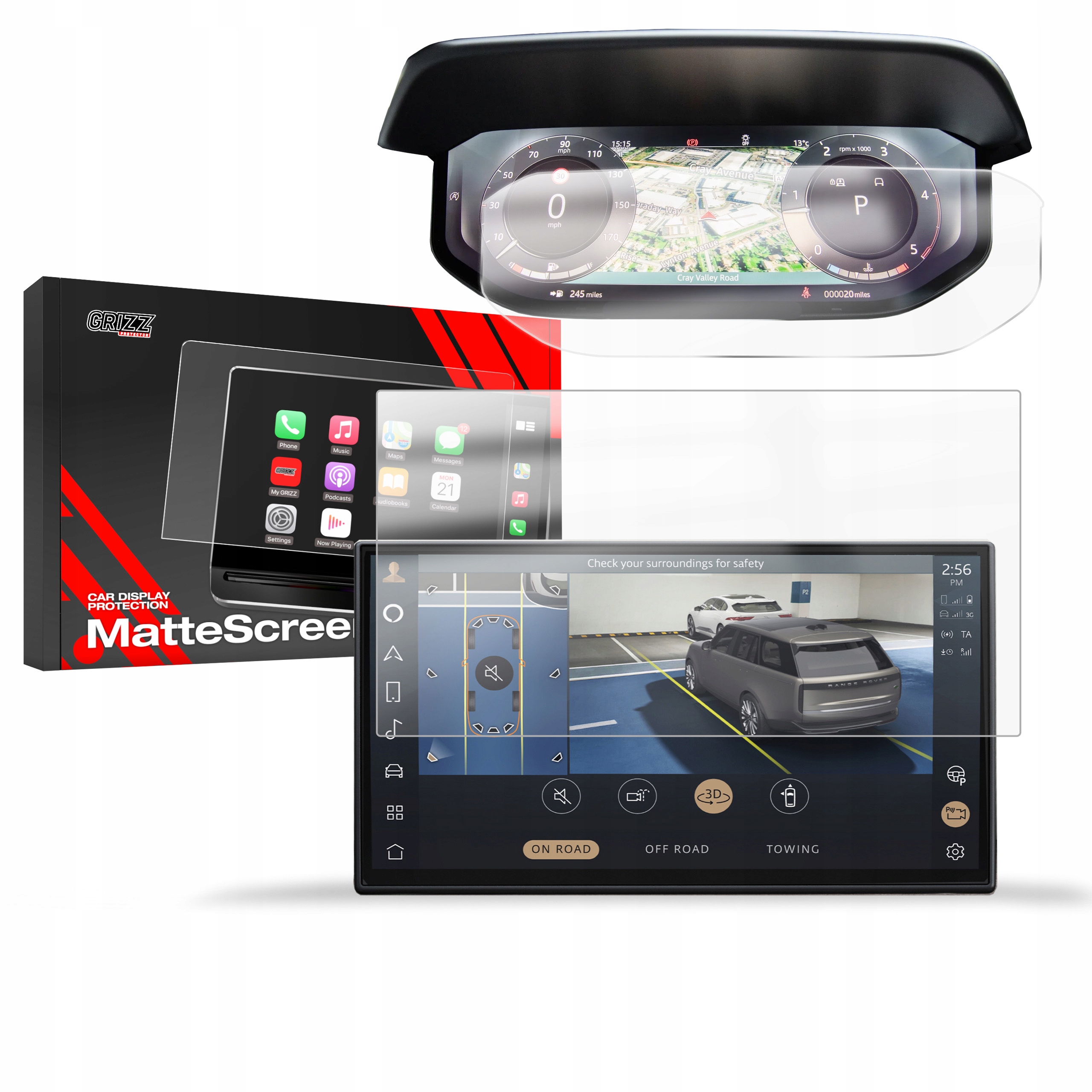 Folia Antyodciskowa do Range Rover Sport 13,1" (2022-2025)