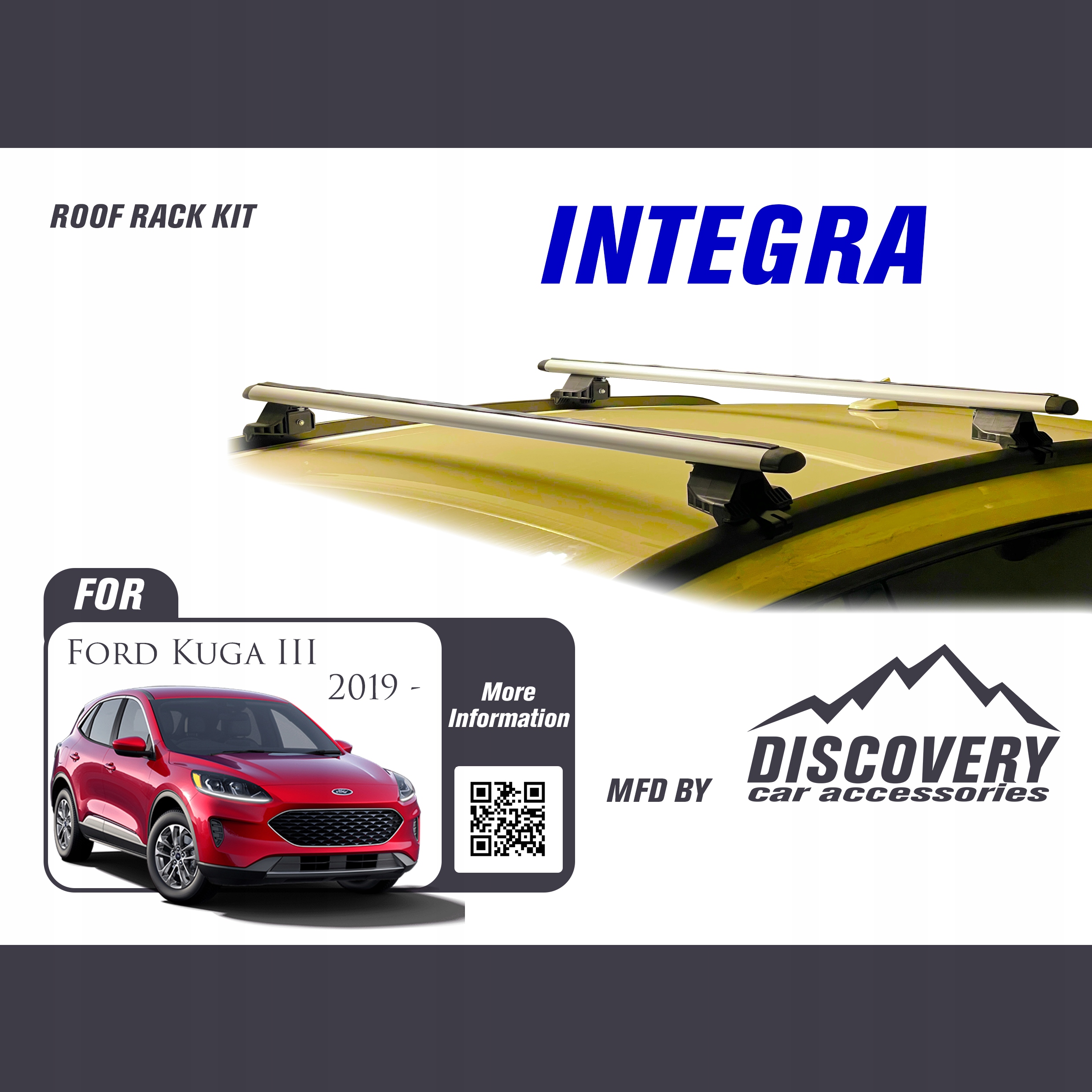 Strešný nosič Intl pre Ford Kuga 3 2019-
