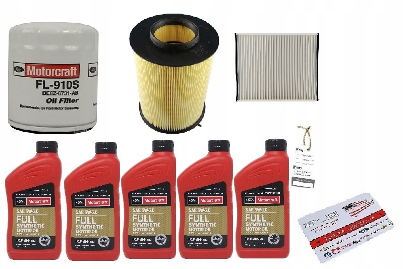 

Motorcraft 5W20 4,7 Filtry Ford Escape 1,5 17-19