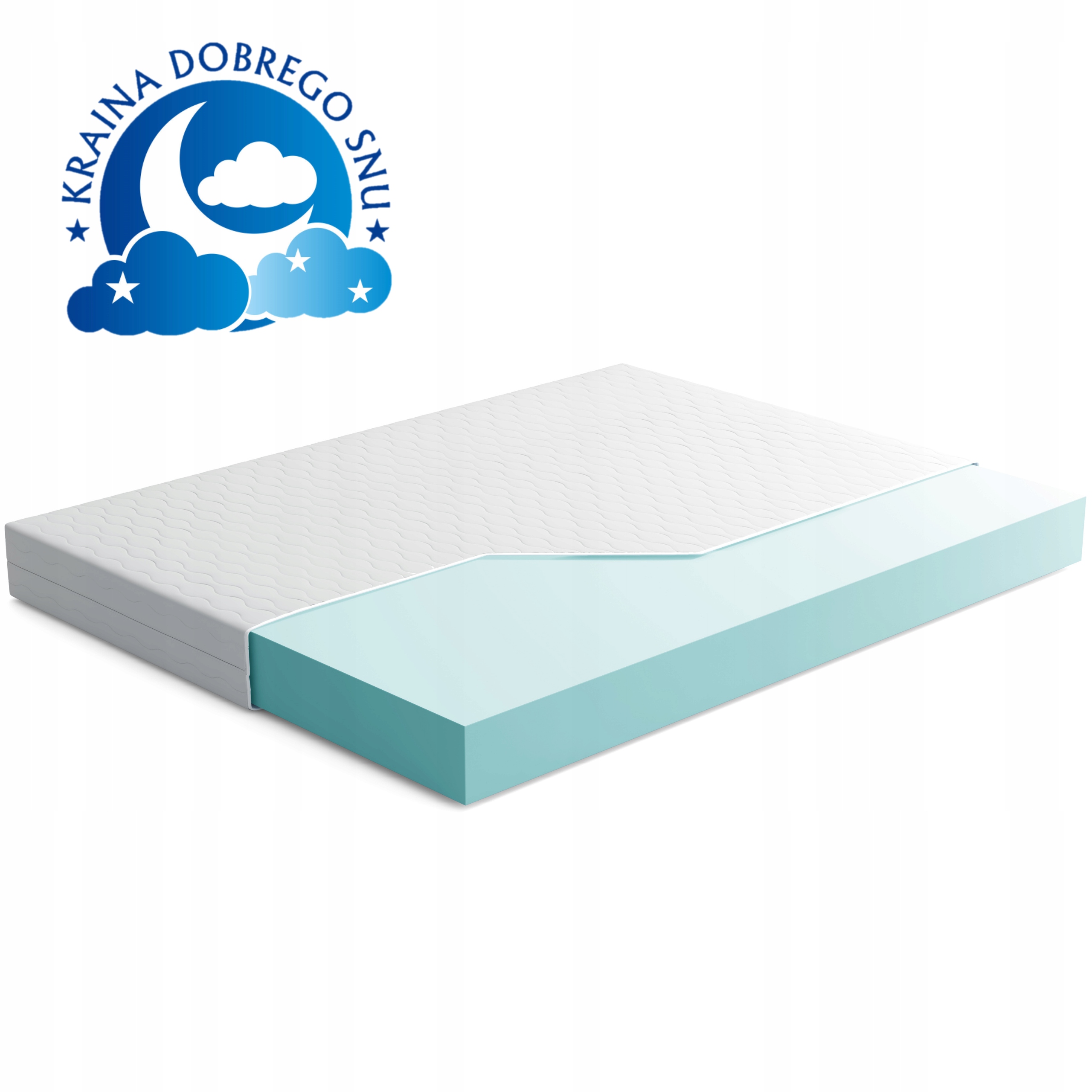 Materac Piankowy 90x200 Dwustronny Antyalergiczny H3 Pianka Kds Lucy 10 CM