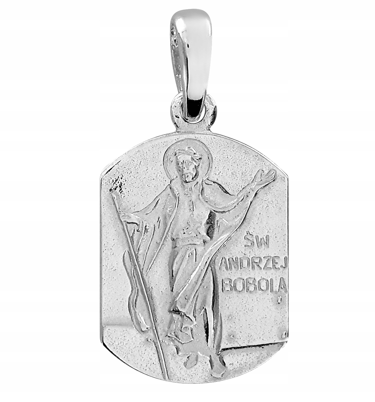 Medaile Svatý Andrzej Bobola Stříbro 925 Patron