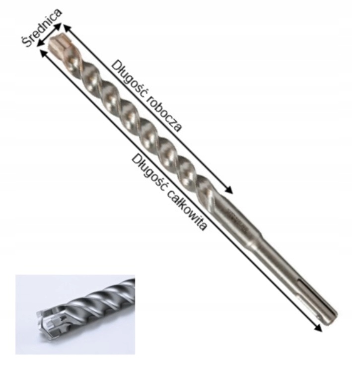 

Wiertło Sds-plus Makita Nemesis II 24x450 B-58702