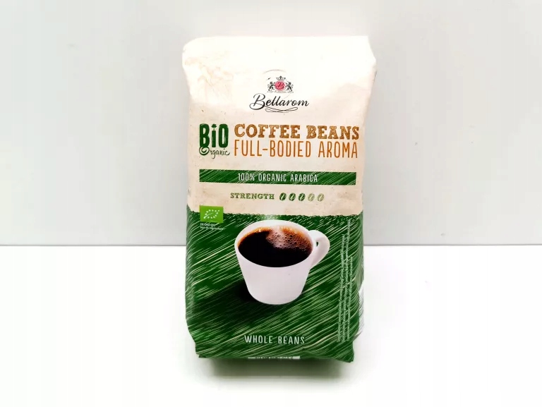 Levně Káva zrnková Arabica Bellarom Organic 500 g Poslední Kousky!!!