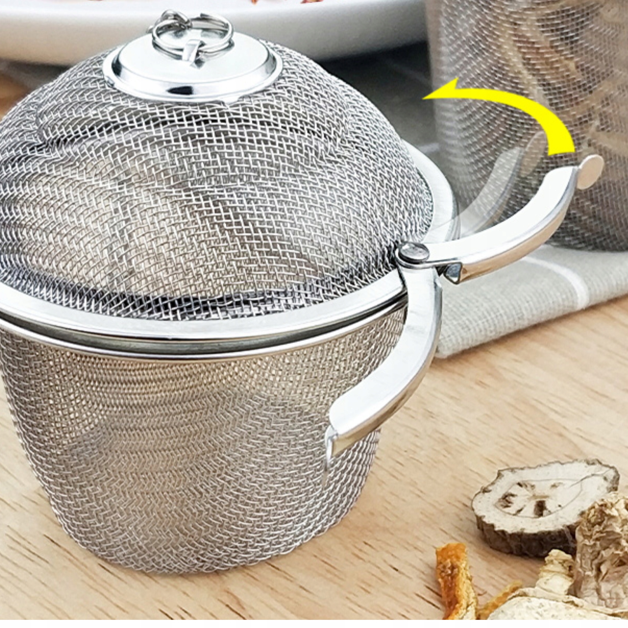 SITKO ZAPARZACZ do ziół przypraw herbaty sosów zup EAN (GTIN) 3146604255662