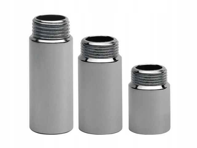 

Przedłużka chromowana 1/2x15 mm Dn15 gruba ciężka