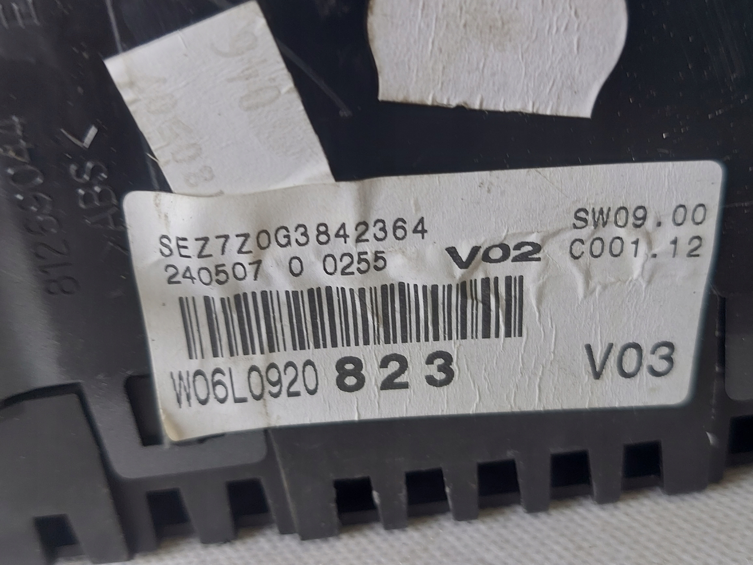 dials clock CORDOBA 6L 1.2 W06L0920823