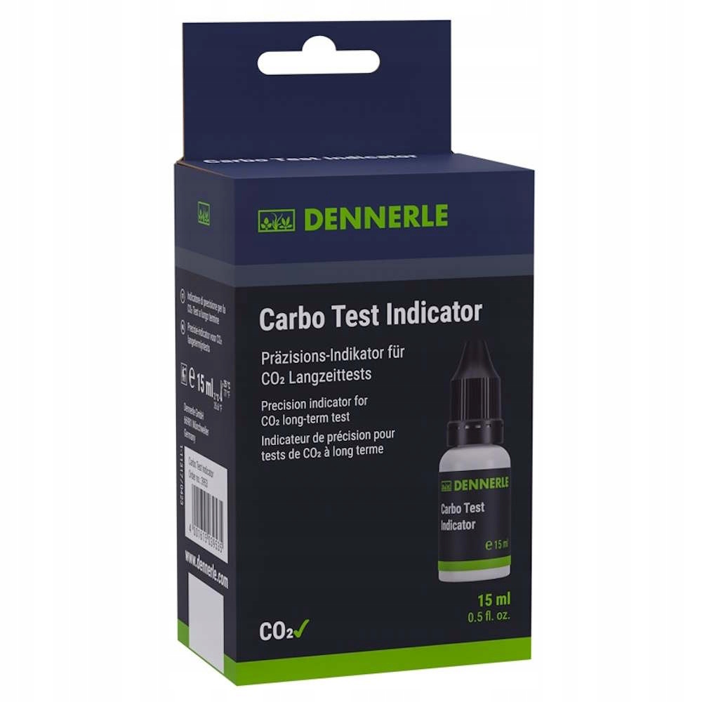 Indikátorová Tekutina Pro Testování CO2 Akvárií Reagent Indikátor 15 ML Dennerle