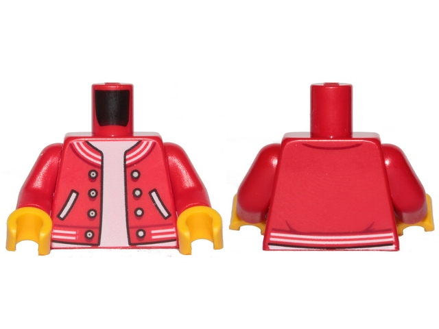 

Lego 973pb3624c01 Tors Kurtka czerwona 6271140 1sN
