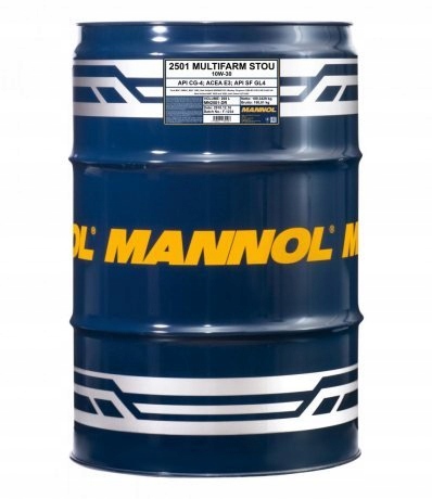 

Mannol Multifarm Stou 10W30 208L. 2501-DR Wielofun