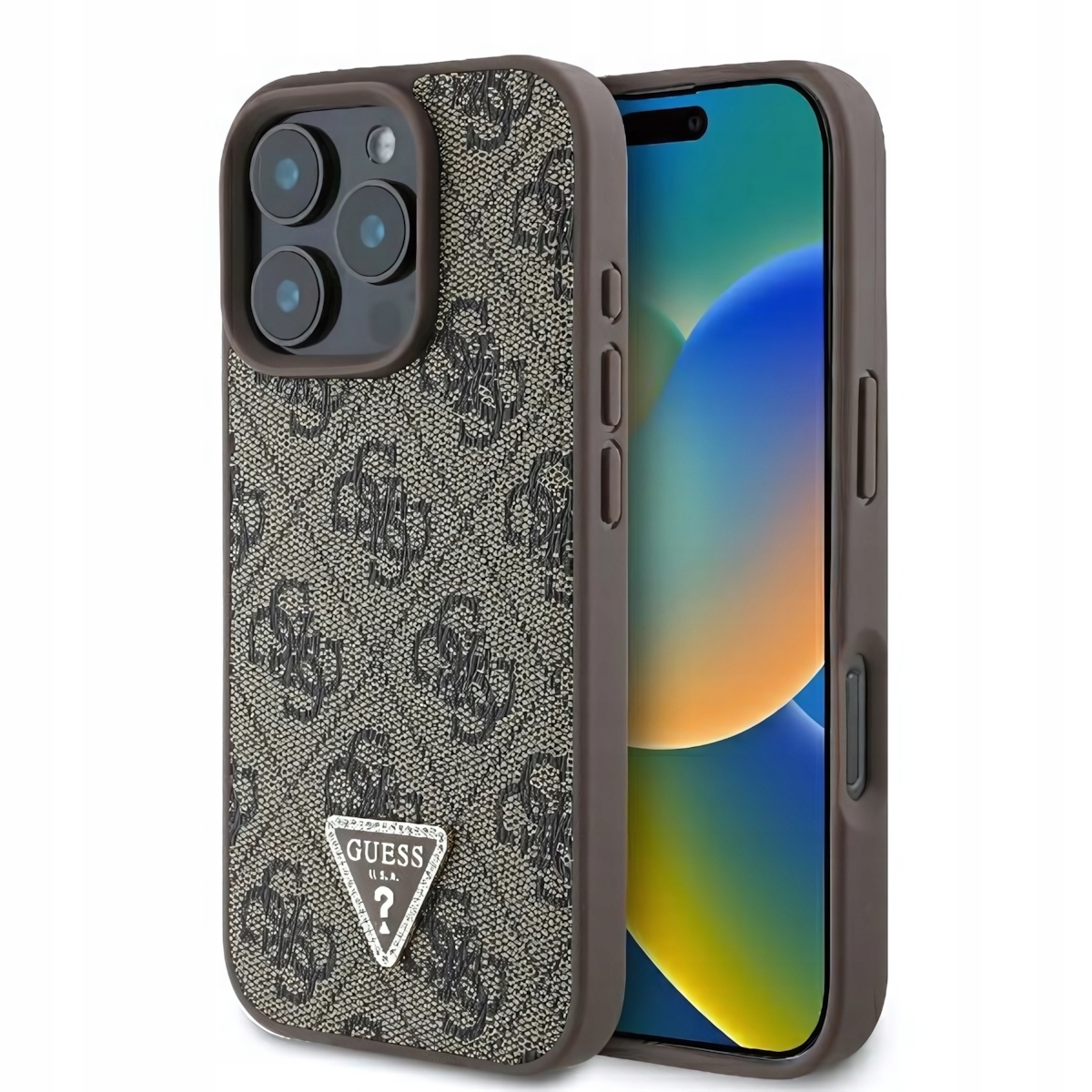 Lehké exkluzivní pouzdro Guess Hardcase pro iPhone 16 Pro, kryt, zadní kryt