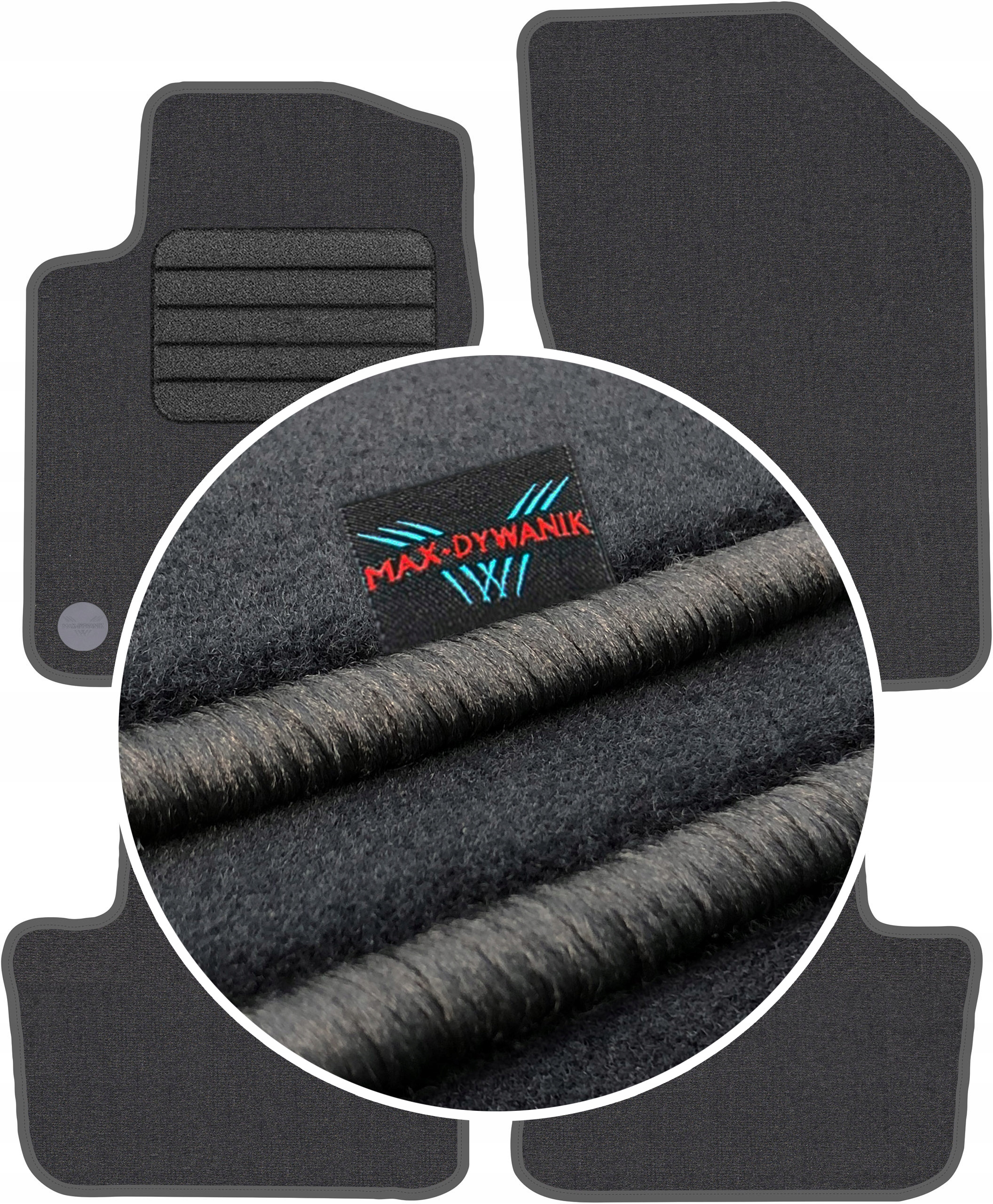Peugeot 2008 I 2012-2019 Autokoberce Koberce do auta