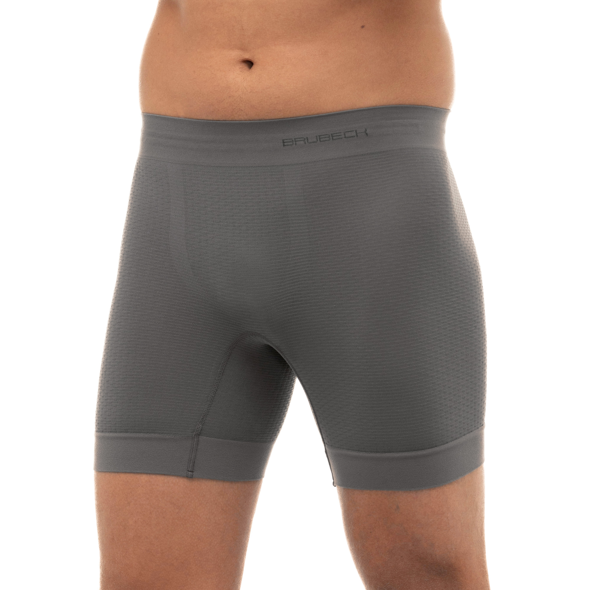 Majtki Bokserki BRUBECK męskie do biegania TERMOAKTYWNE oddychające Materiał dominujący poliamid
