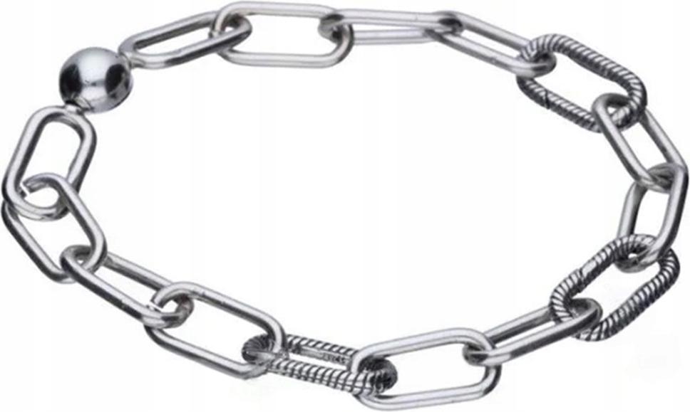 Stříbrný náramek 925 s velkými články jako dárek