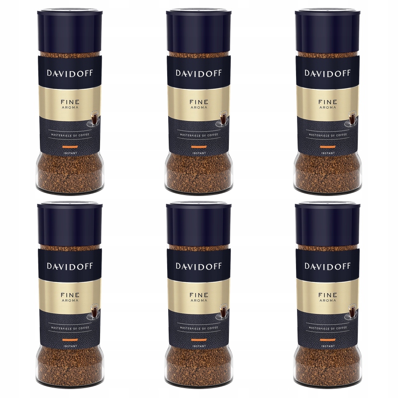 Kawa Davidoff Fine Aroma 100g rozpuszczalna X6
