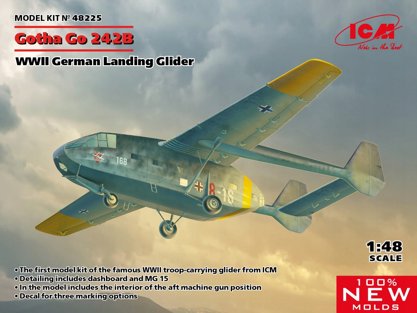 Gotha Go 242B 1:48 ICM 48225