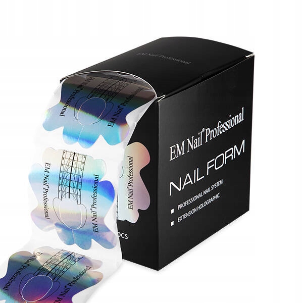 Formy na prodlužování nehtů Em Nail Silver 500ks