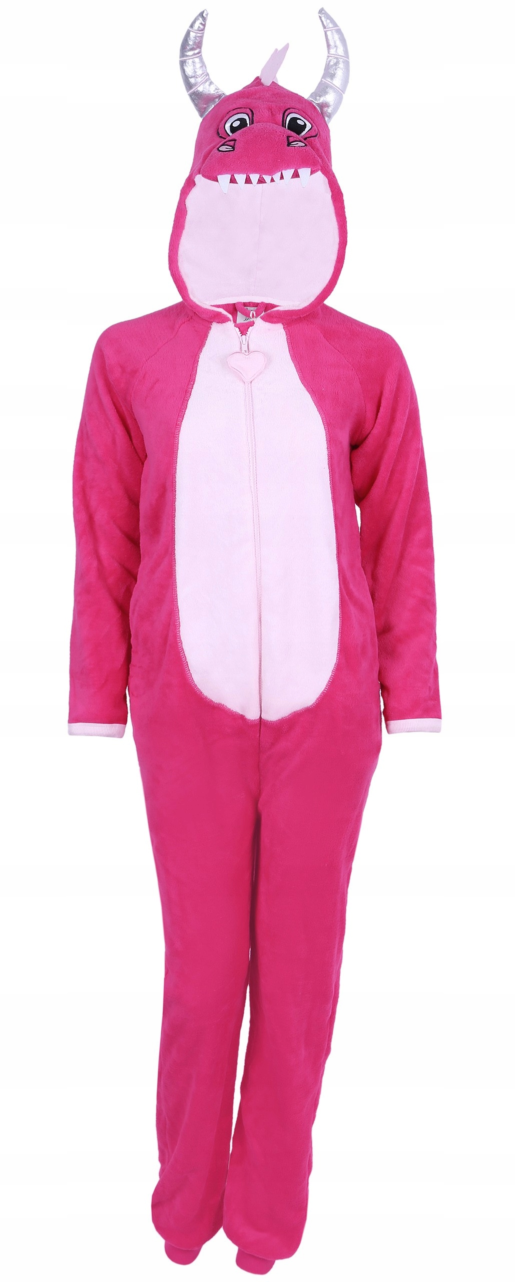 Růžové jednodílné pyžamo Drak Primark S