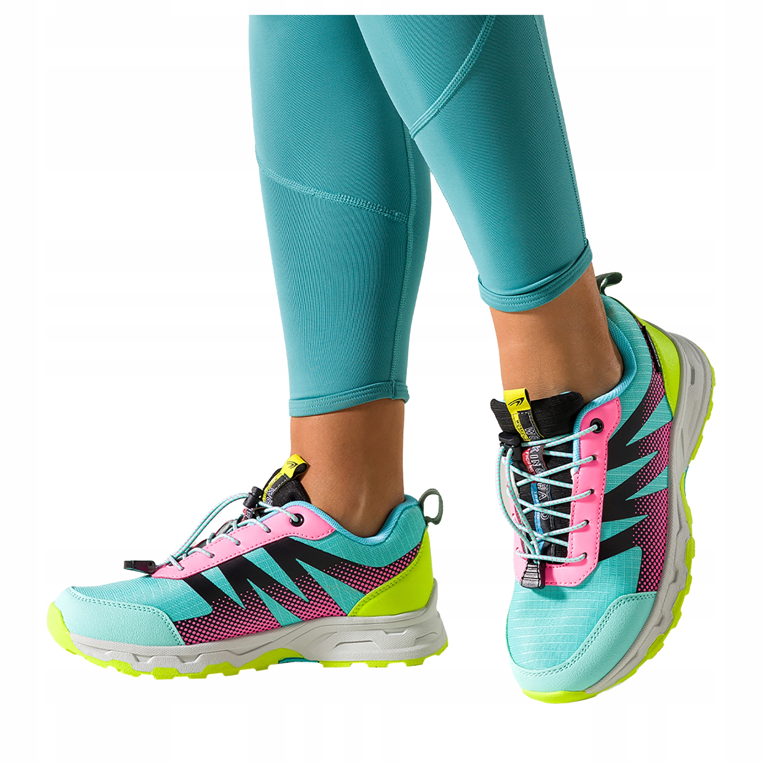 Trekingové Turistické Sportovní boty Dámské Regulovatelná Šňůrka vel 40