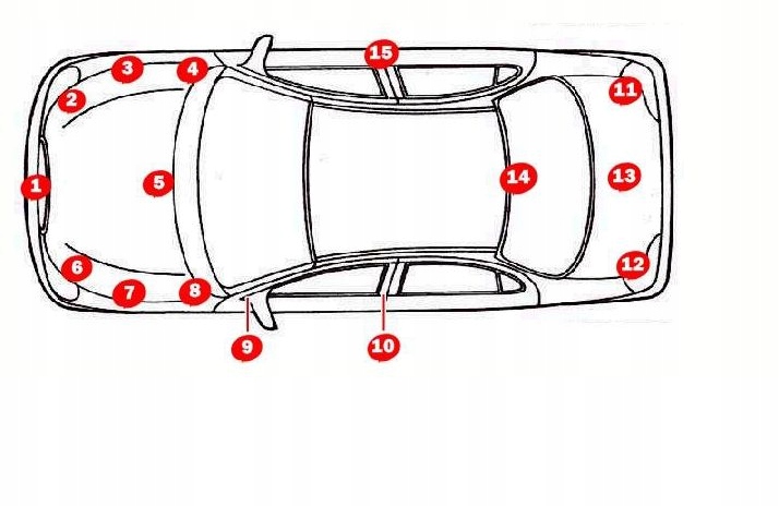 Kompletny zestaw samochodowo naprawczy na rdze Brand other