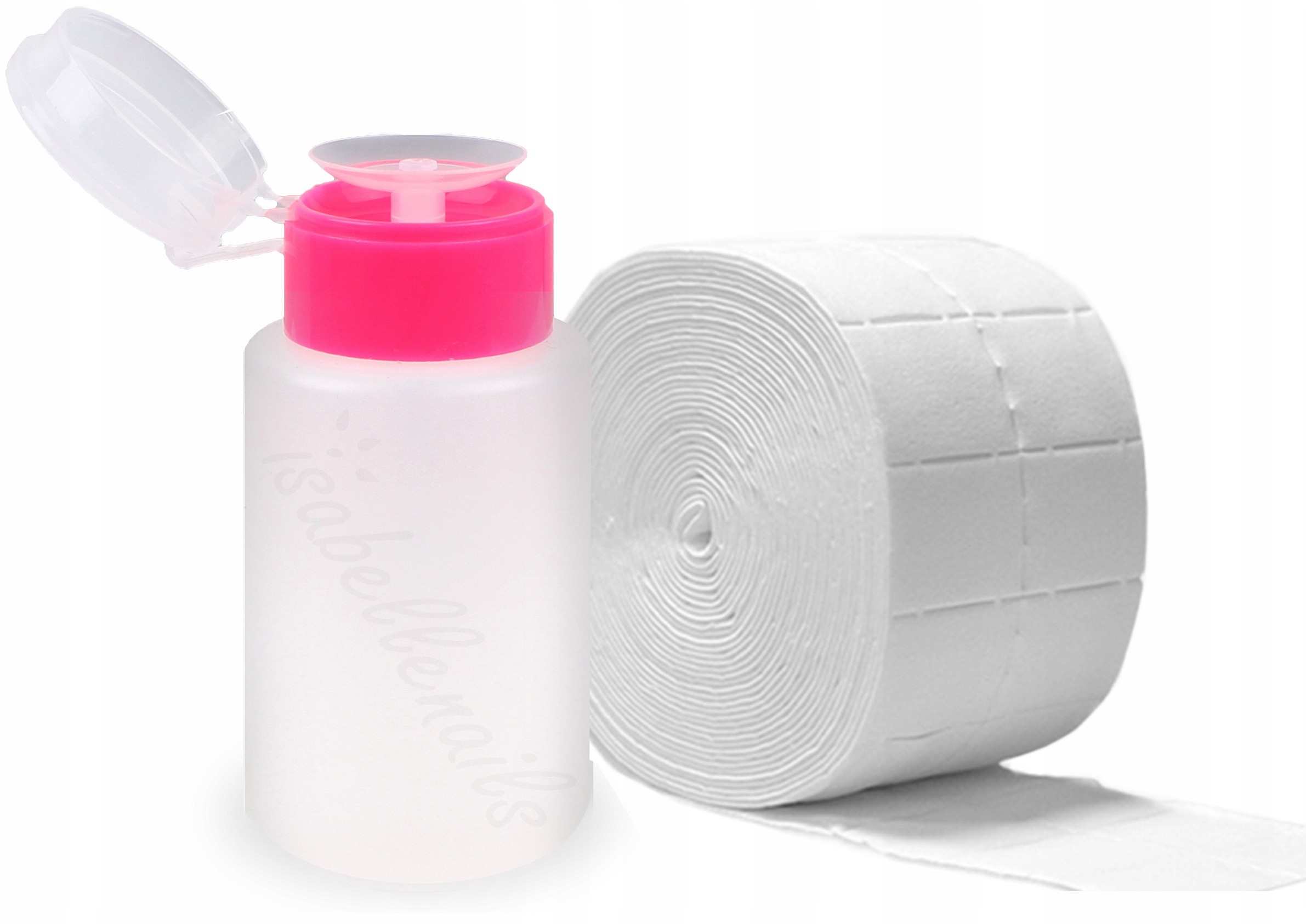 WACIKI BEZPYŁOWE 500 szt. DOZOWNIK DO PŁYNÓW 150ml