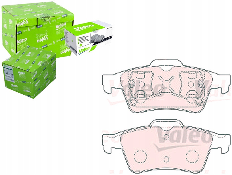 КОЛОДКИ ГАЛЬМІВНЕ VALEO 1360254 43873714060av725