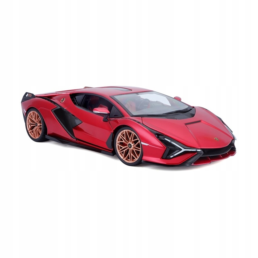 Lamborghini Sian Fkp 37 Red 1:18 Bburago 18-11046