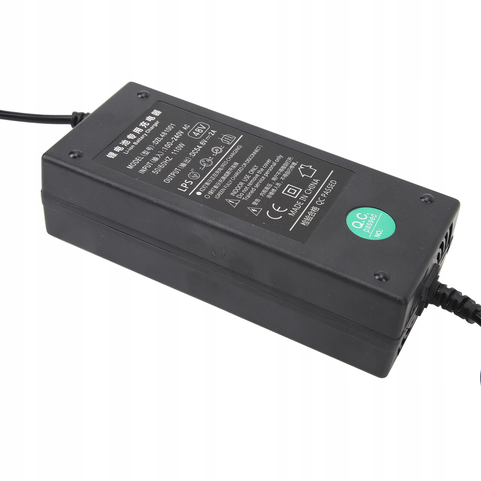 Ładowarka akumulatora litowo-jonowego 54,6 V 2 A Model 2716230225311