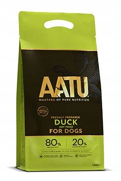 Levně Aatu Dog 80/20 Duck 1,5kg