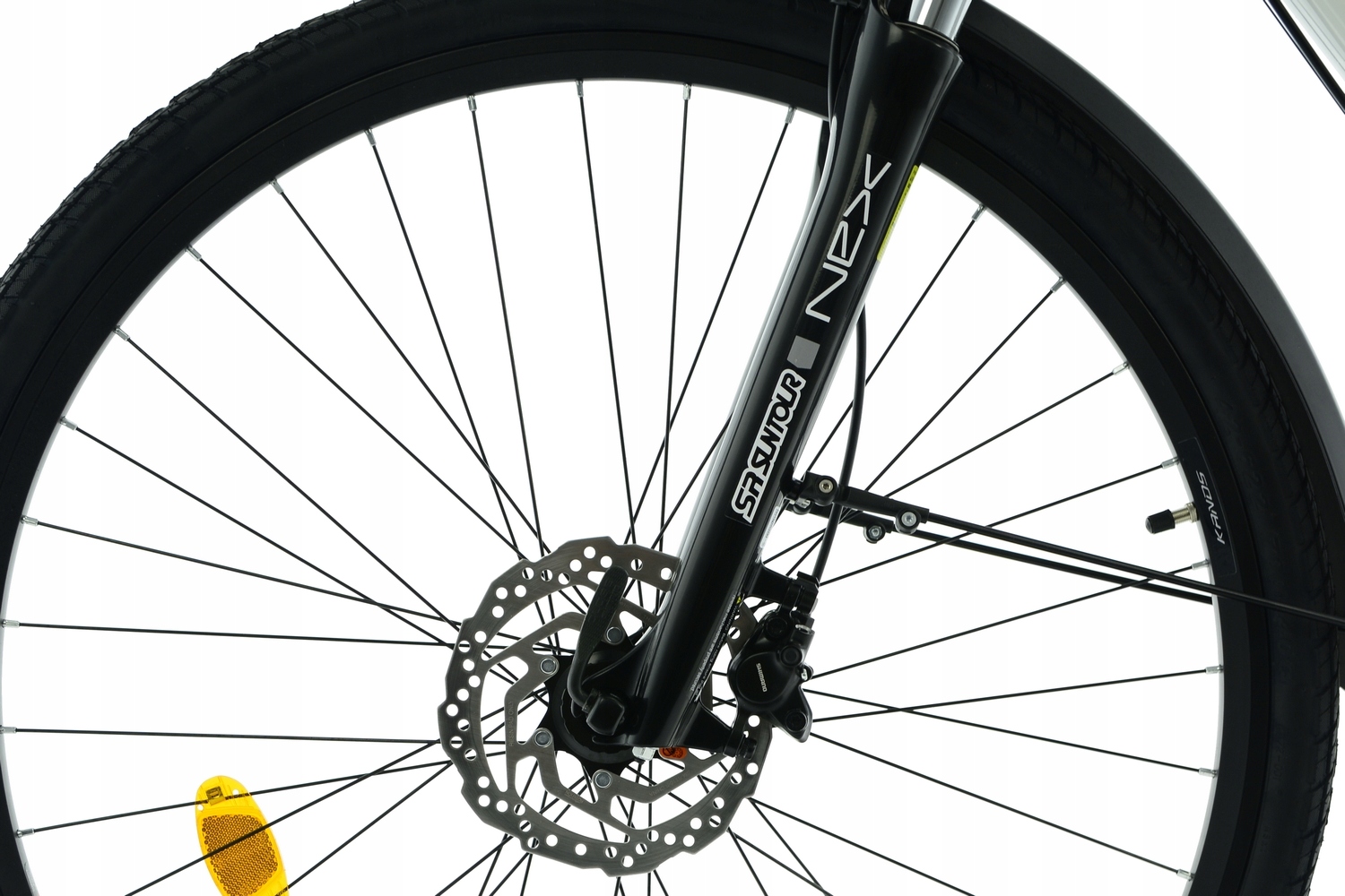 Rower Trekkingowy Kands 28 Verso V1 r19' biały SHIMANO HYDRAULIKA r25D