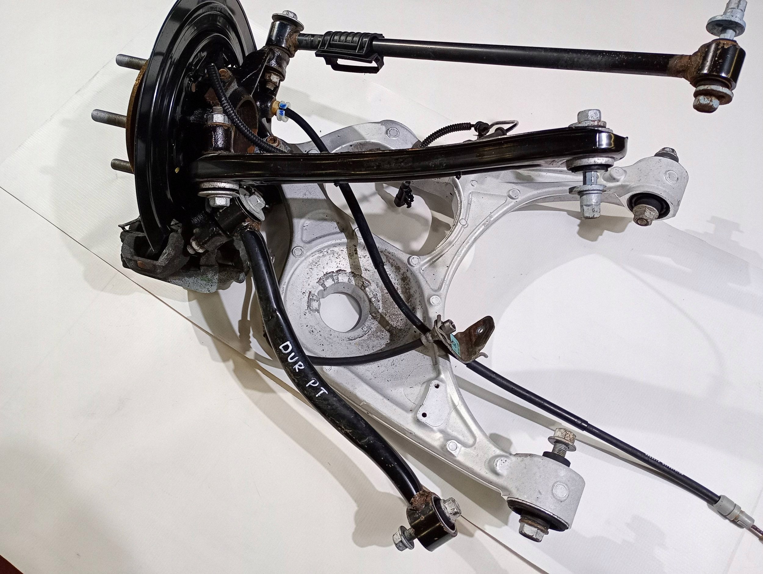 achsträger rechts heck komplet achsschenkel radnabe radlager bremssattel bremse sattel querlenker Dodge Durango 2014