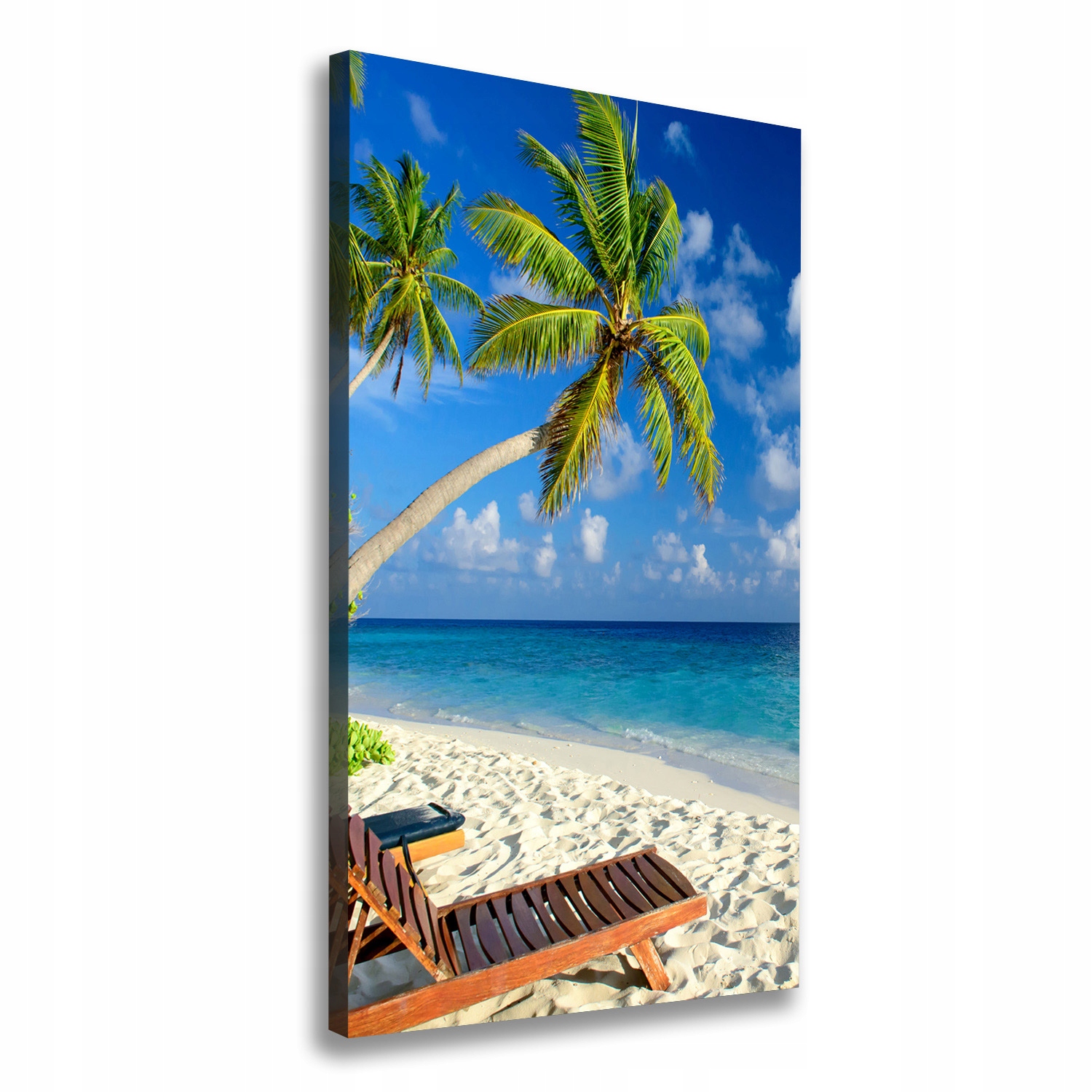 

Foto obraz na płótnie Tropikalna plaża 60x120 cm
