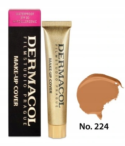 Dermacol Podkladová Báze 224 Fluid 30 ML Silně Krycí, Voděodolný, Originál