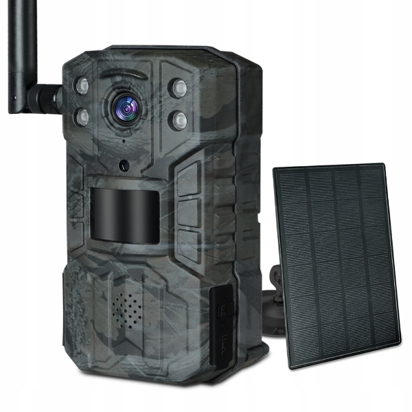 Fotopast Lesní kamera H2 Live view 2.7K 14MP 4G Lte Set