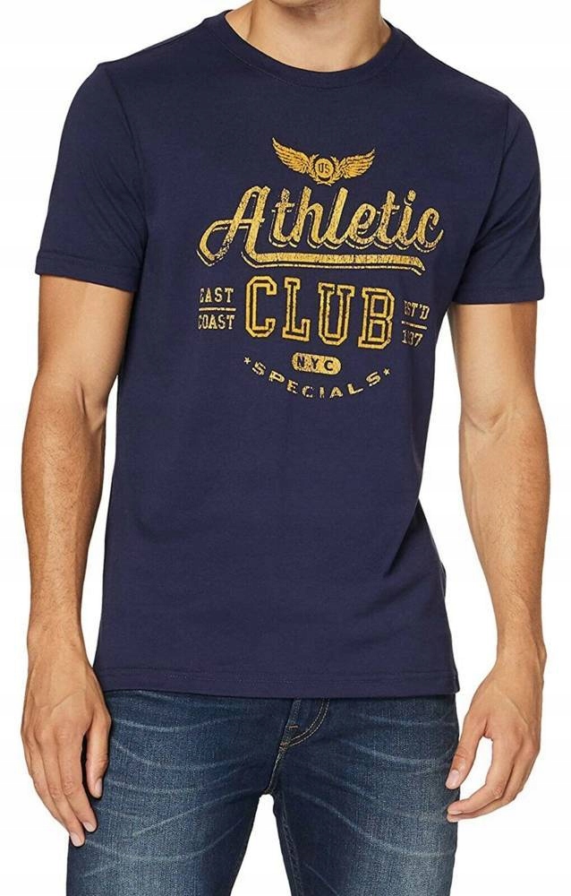 

Koszulka Izod męski t-shirt bawełna nadruk r. M