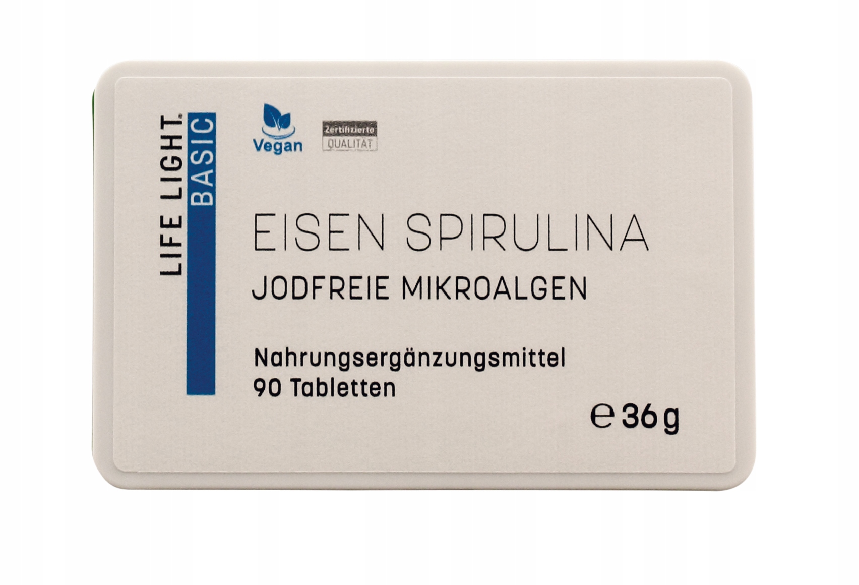 SPIRULINA ŻELAZO NATURALNE 100% CZYSTE LIFE LIGHT