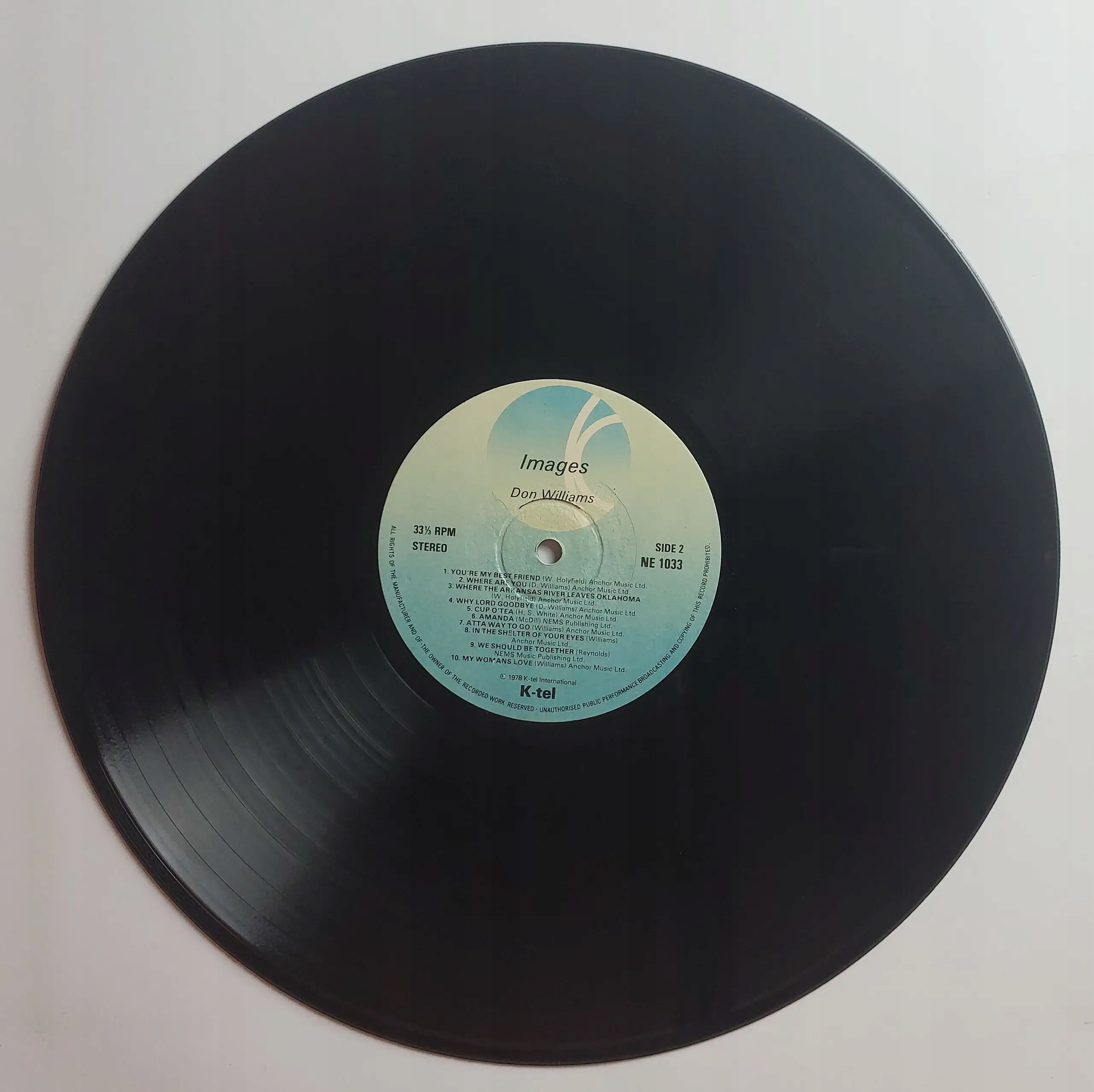 Winyl Don Williams - Images 1978 VG Rozmiar płyty (