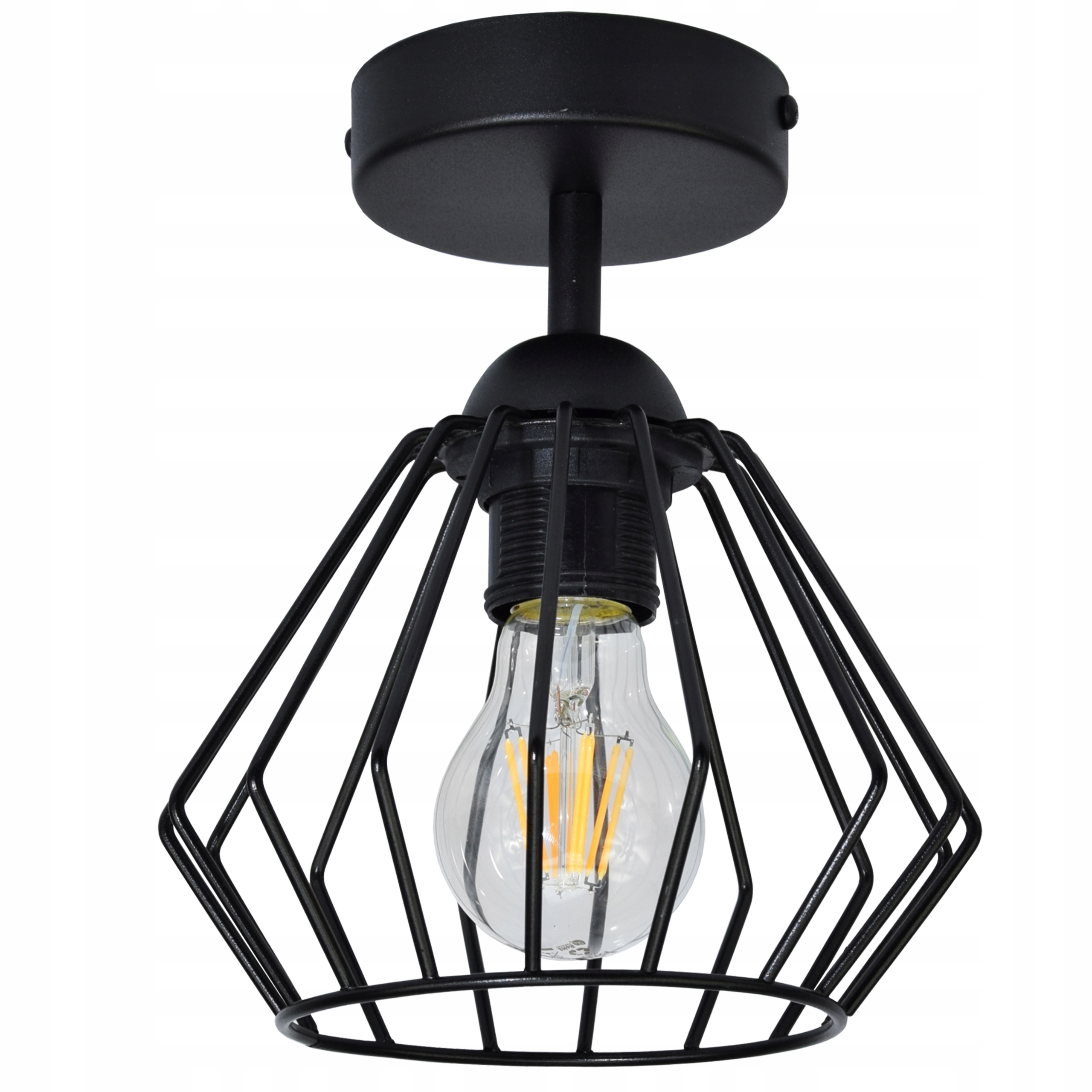 

Lampa ścienna sufitowa żyrandol Loft brylant Drut