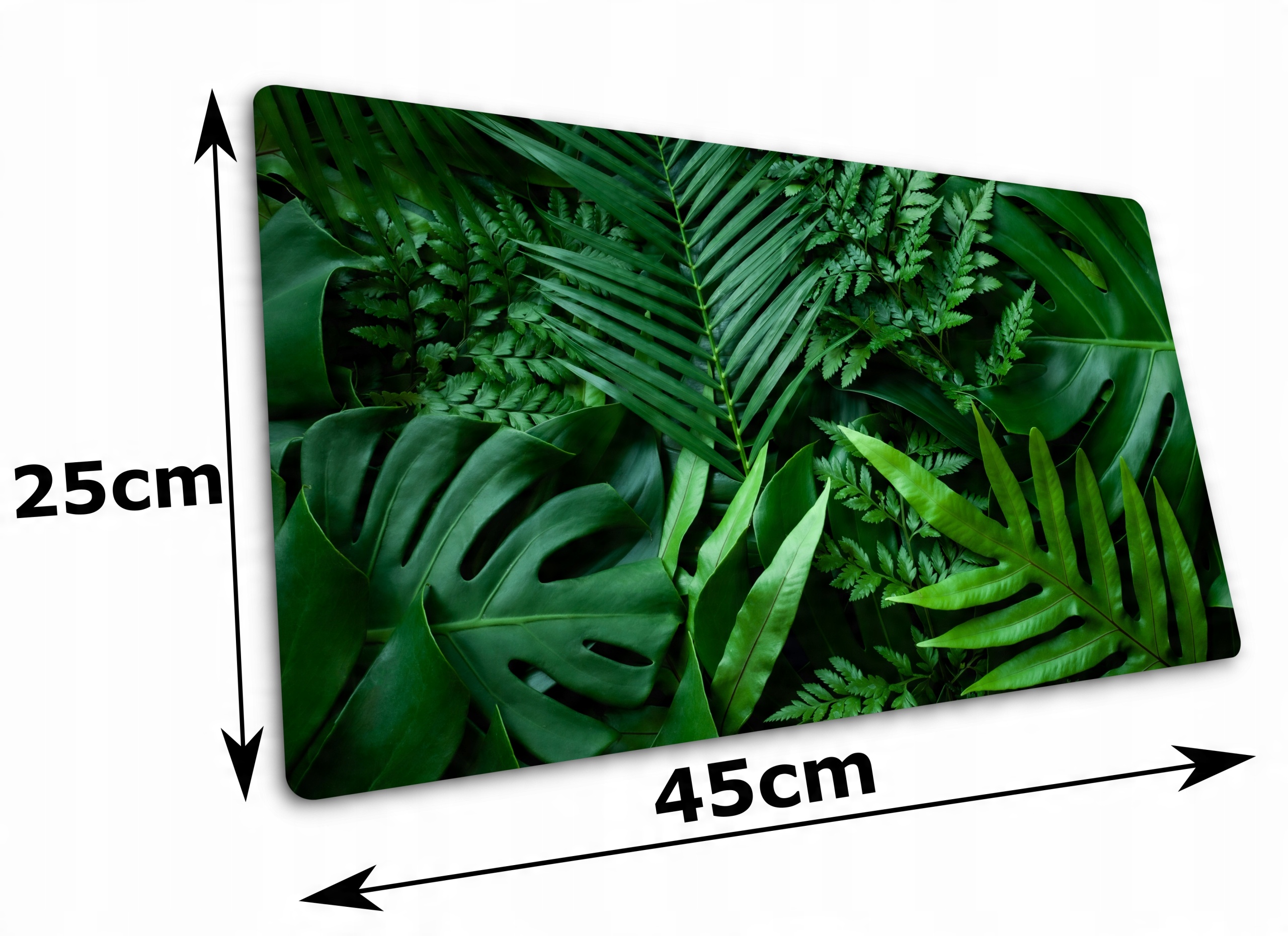

Szklana deska do krojenia 25x45 Ceramika! + Gratis