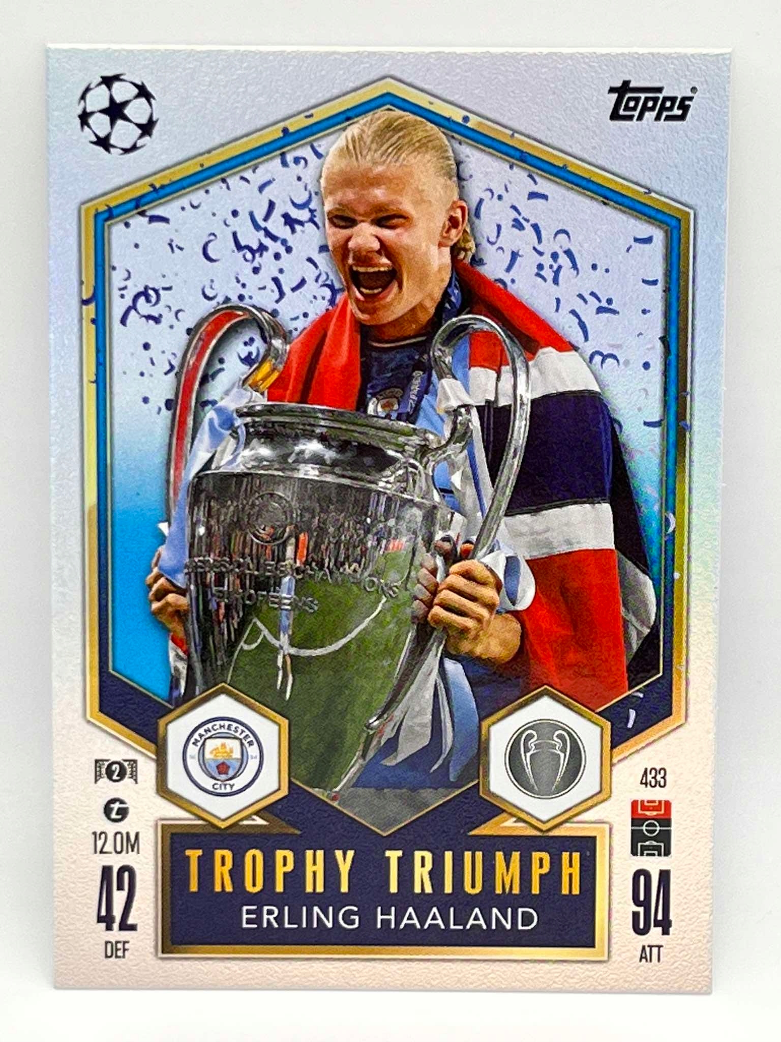 Karty piłkarskie TOPPS MATCH ATTAX 24/25 #433 Erling Haaland