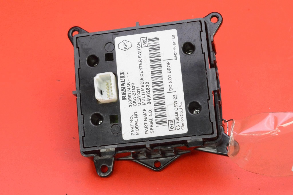 PILOT control panel KOMPUTEREM 253B07743R RENAULT LATITUDE 1 and 10-14
