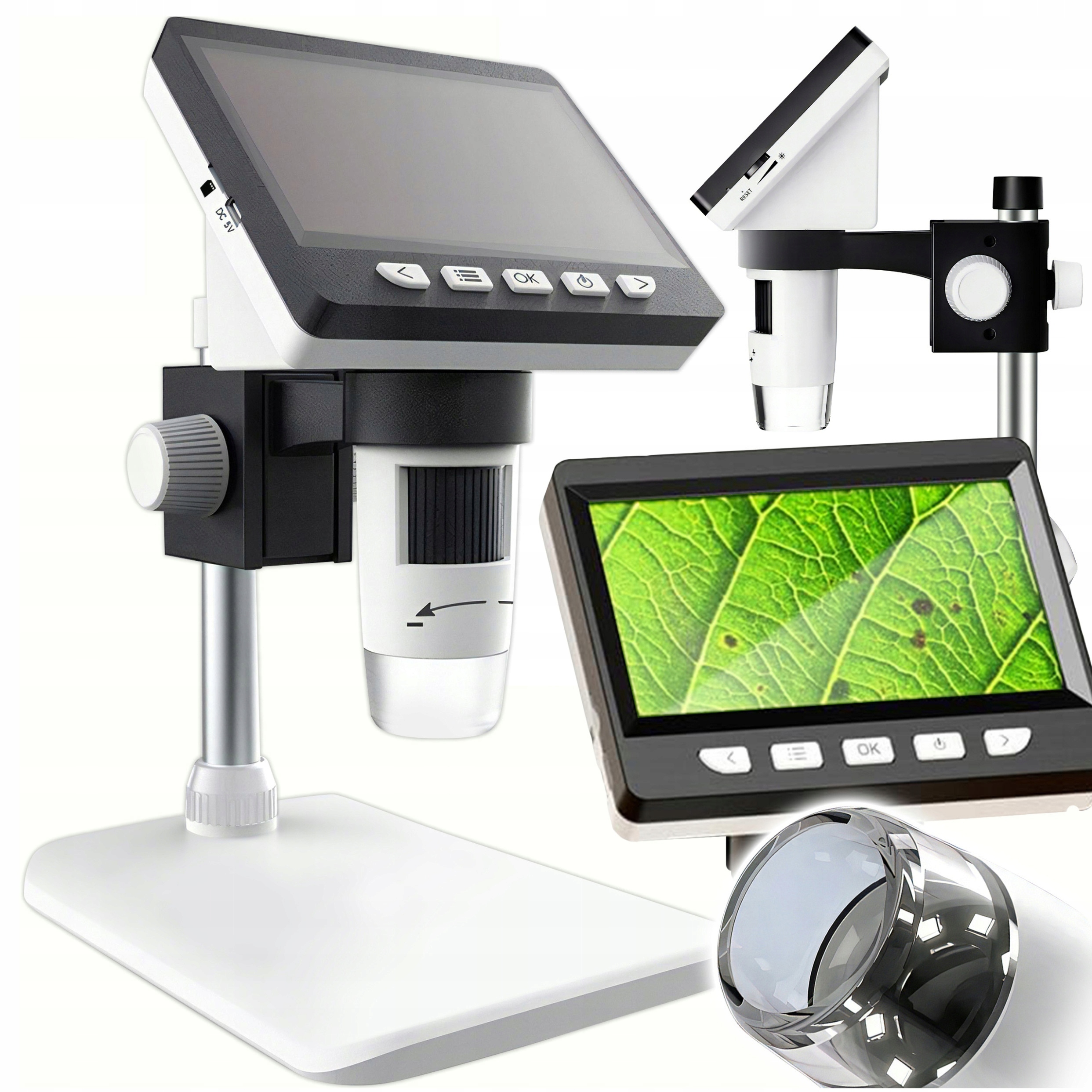 Mikroskop Obrazovka Pc MacOS Windows Digitální 1000x Usb