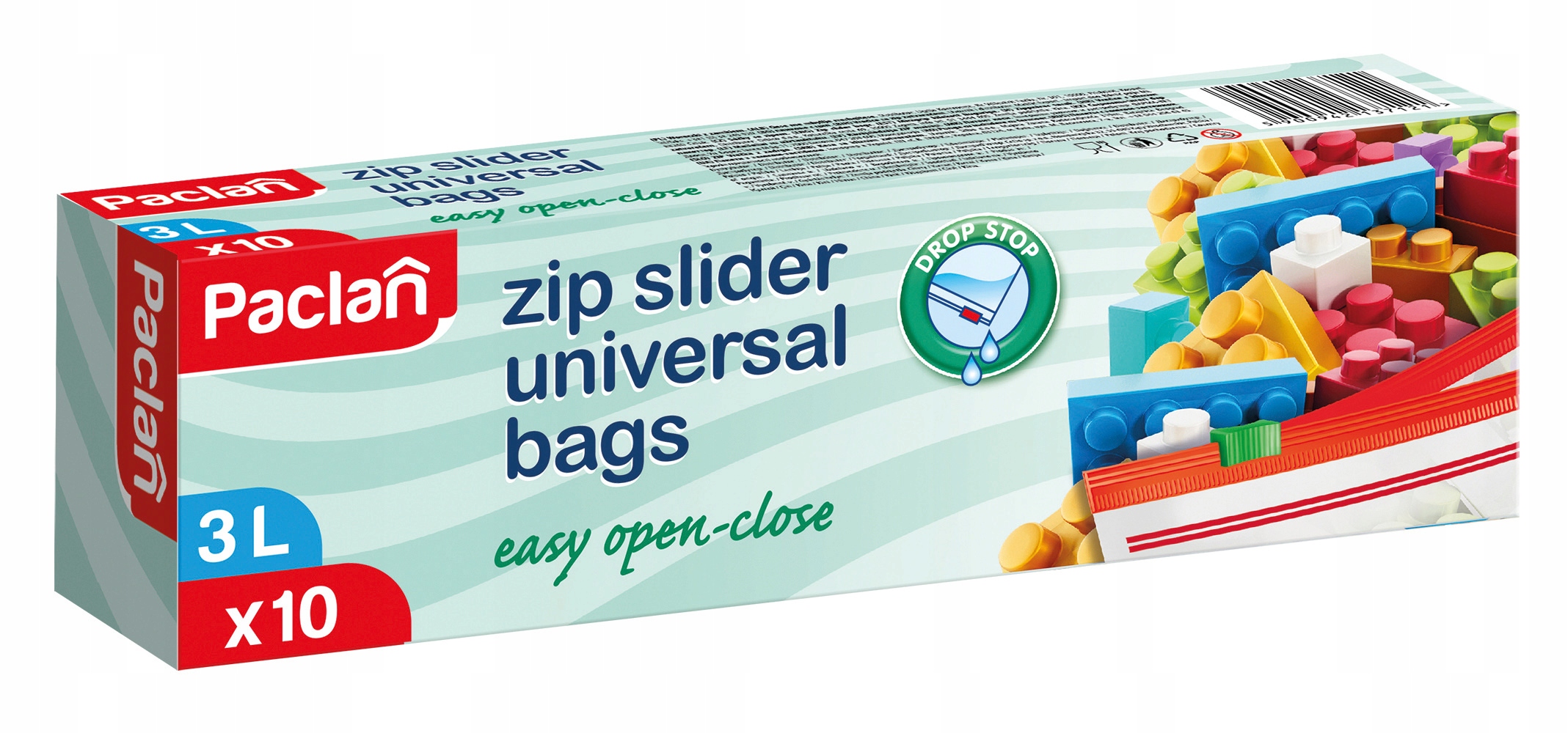

Woreczki Wielorazowe Z Suwakiem 10x3L Śniadaniowe
