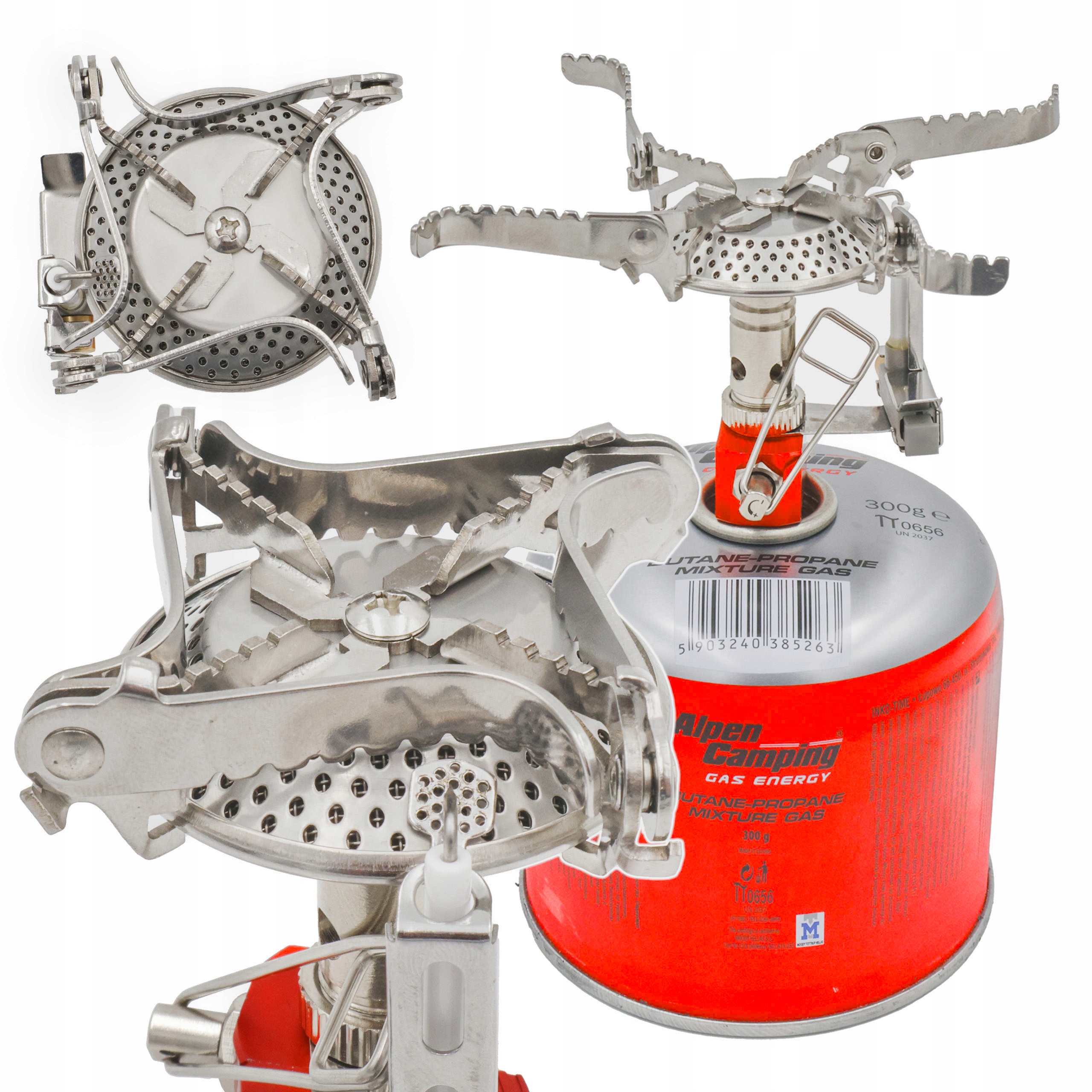 Kuchenka Turystyczna Polowa Alpen Camping Mount Rysy Polowa Nabój 500G