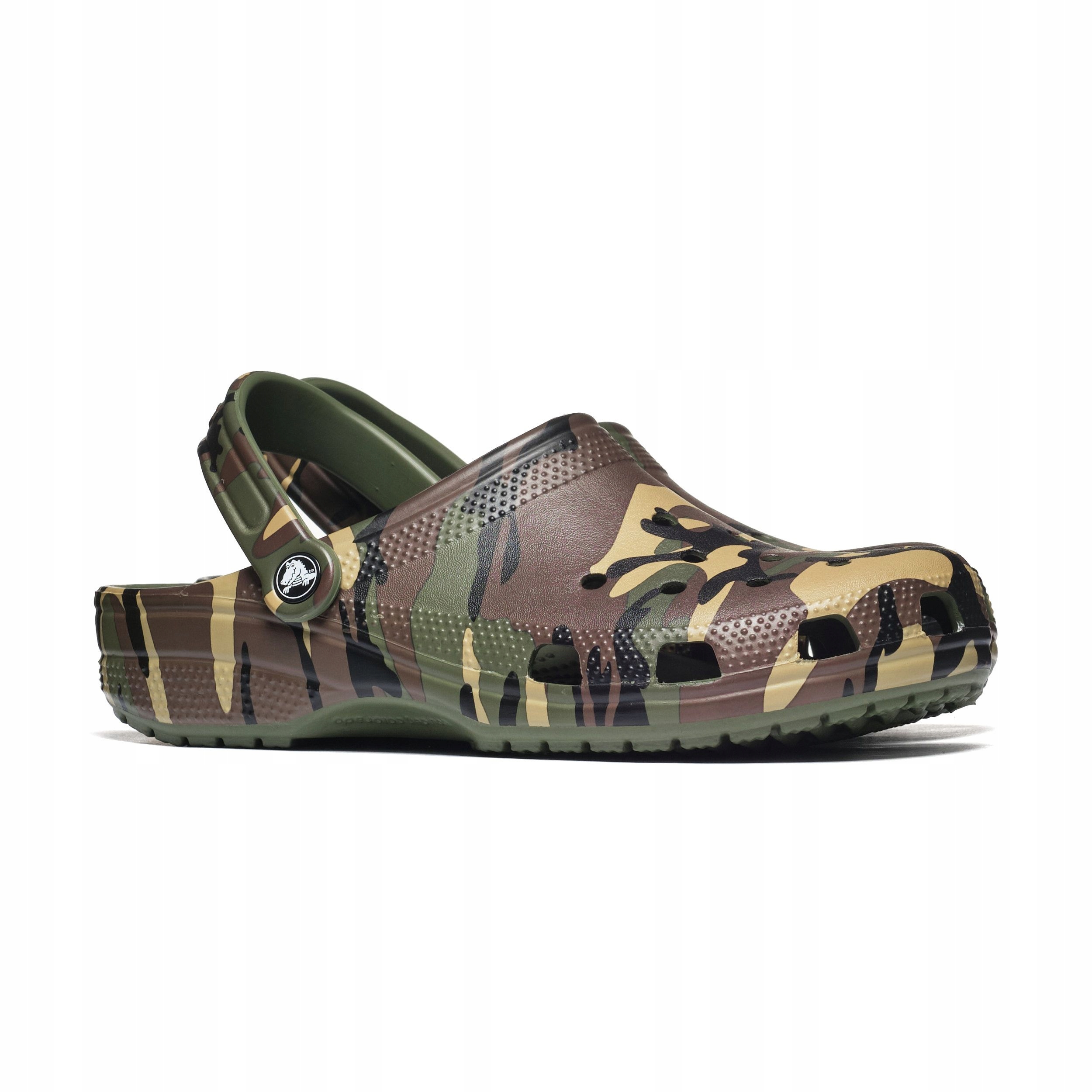 Nazouváky Classic Camouflage dřevák 45-46 Crocs